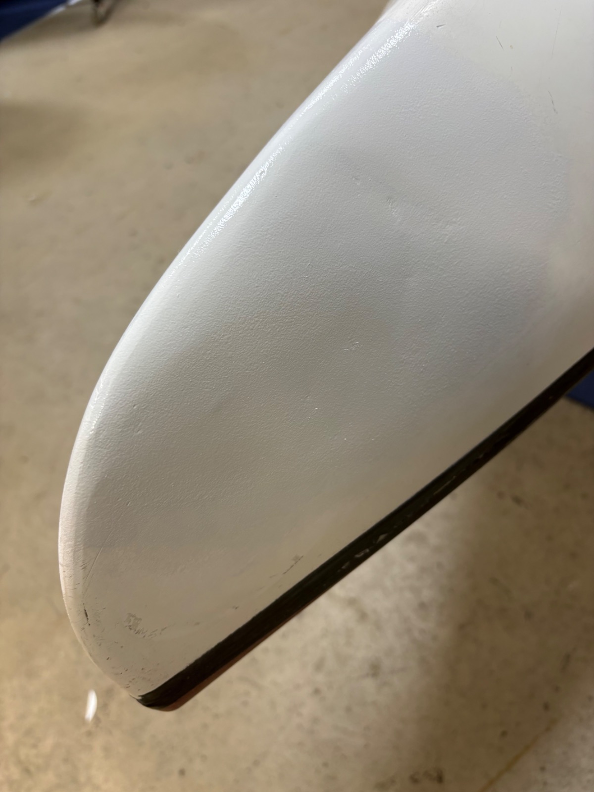 Keel Repair on on a composite kayak