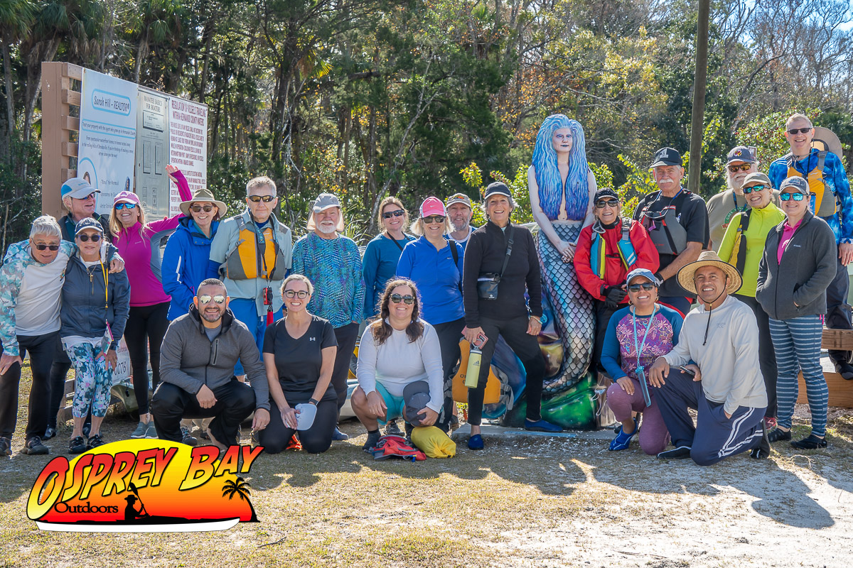 Weeki Wachee River Paddle Trip January 2024