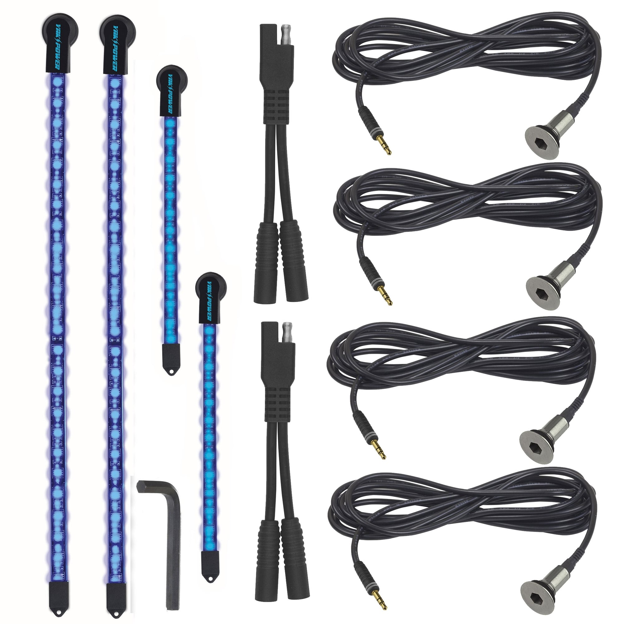 Yak Power 4pc Blue LED Light Kit
