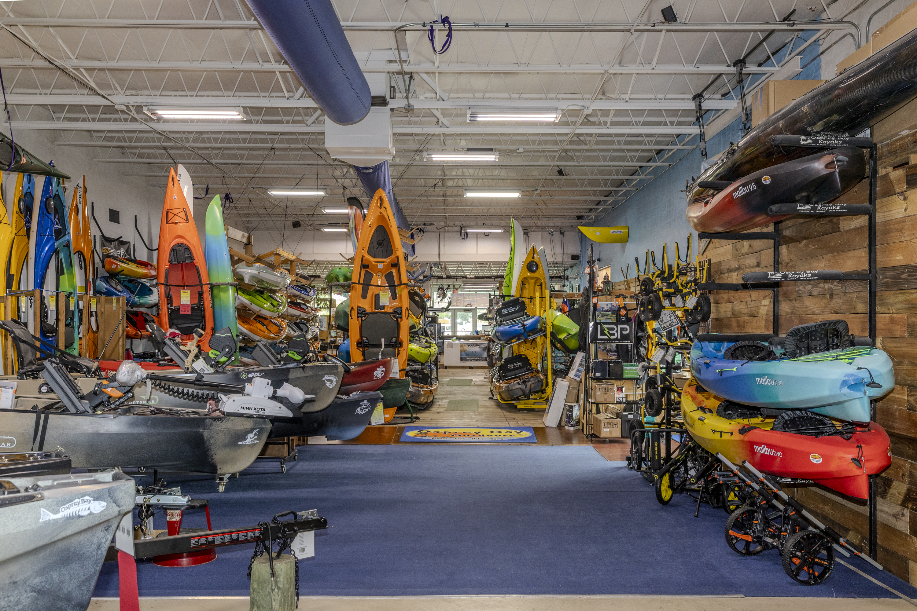 Inside Osprey Bay Outdoors